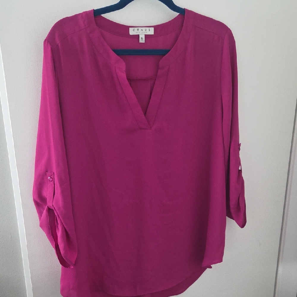 Chaus Women's Pink Blouse